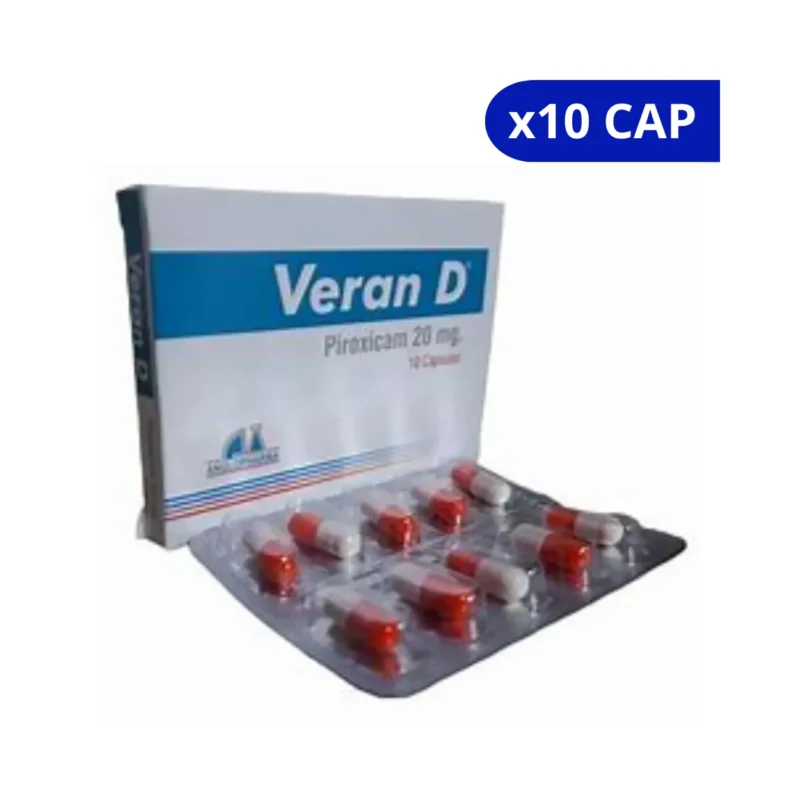 VERAN D (ANGLOPHARMA) 20MG CJA X 10 CPS