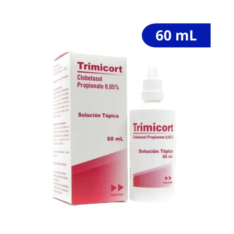 TRIMICORT (PROFMA) SOLUCION TOPICA 0.05% FCO X 60ML