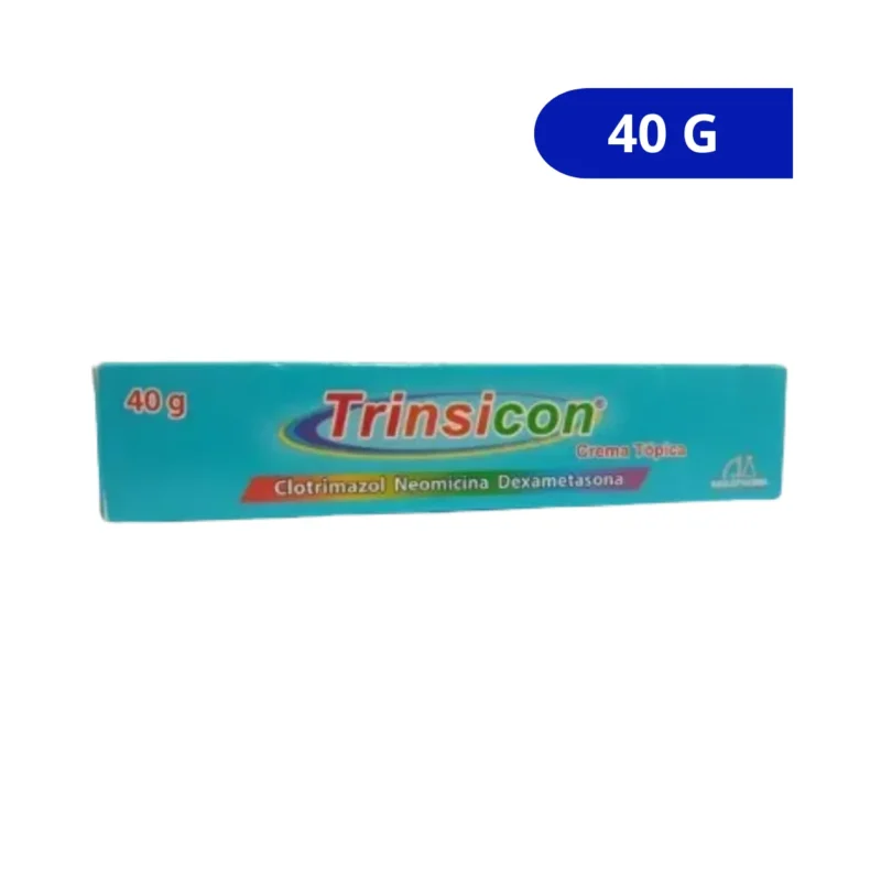 TRINSICON (ANGLOPHARMA) CREMA TOPICA TUBO X 40GR CLOTRIMAZOL DEXAMETASONA NEOMICINA
