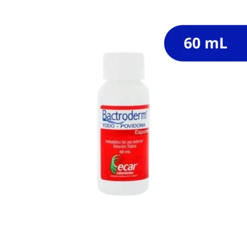 BACTRODERM (ECAR) ESPUMA FCO X 60 ML
