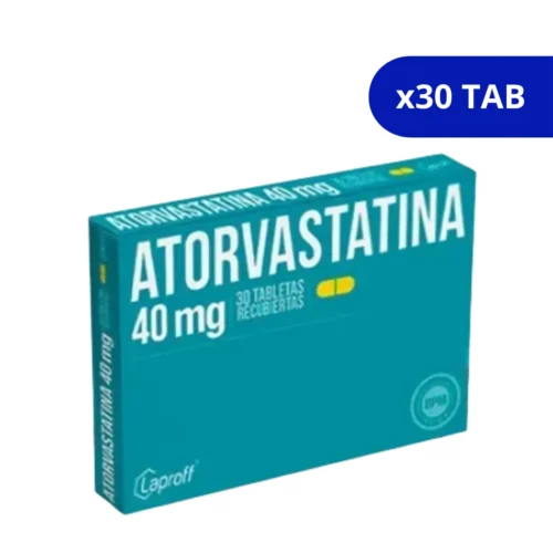 ATORVASTATINA (LAPROFF) 40MG CJA X 30 TBS