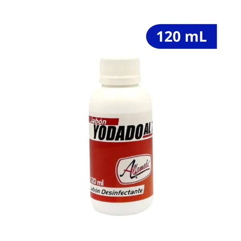 YODADO AL 7% YODOPOVIDONA ALFAME JABÓN/ESPUMA X 120 ML