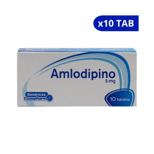 AMLODIPINO (COAS) 5 MG CJA X 10 TBS