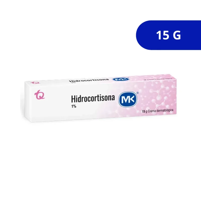 HIDROCORTISONA (MK) CREMA TOPICA 1% TUBO X 15GR
