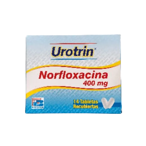 UROTRIN LABQ NORFLOXACINA 400 MG X 14 TAB