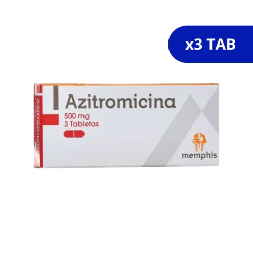 AZITROMICINA (MEMPHIS) 500 MG CJA X 3 TBS