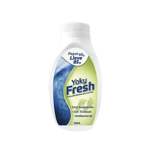 TALCO PIES (GIGA) YOKY FRESH POTE X 85 GR