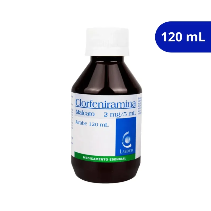 CLORFENIRAMINA (LABINCO) JRB FCO X 120ML