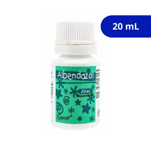 ALBENDAZOL (LAPROFF) SUSPENSION ORAL FCO X 20 ML