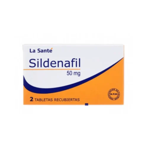 SILDENAFIL (LA SANTE) 50MG CJA X 2 TBL MASTICABLES