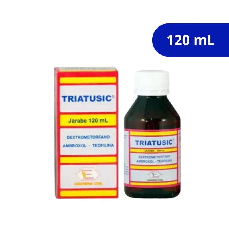 TRIATUSIC JARABE LABQ DEXTROMETORFANO X 120 ML