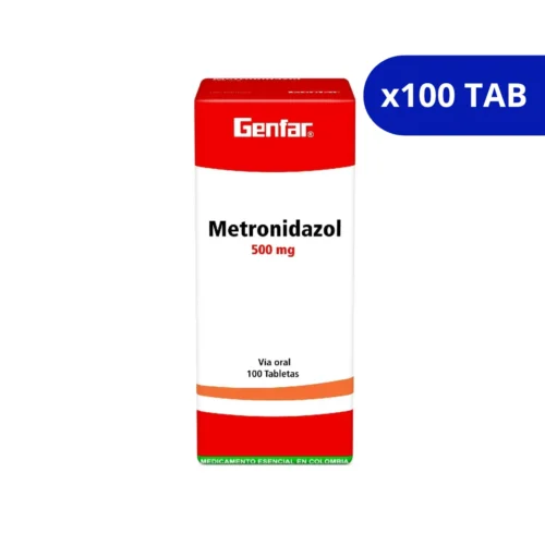 METRONIDAZOL (GENFAR) 500MG CJA X 100 TBS