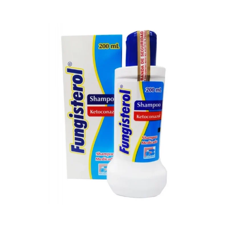 FUNGISTEROL (BIOQUIFAR) SHAMPOO FCO X 200 ML KETOCONAZOL