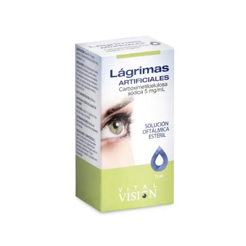 LAGRIMAS ARTIFICIALES VITALIS SOLUCION OFTALMICA FCO X 15 ML